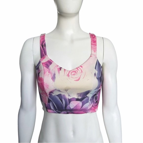 Honey Floral Crop Top XS/S - Picture 1 of 6